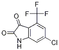 6-chloro-4-(trifluoroMethyl)indoline-2,3-dione CAS#: 1332605-88-5