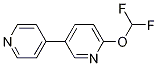 6-(difluoroMethoxy)-3,4'-bipyridine CAS#: 1214367-90-4