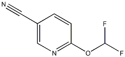 6-(difluoroMethoxy)nicotinonitrile CAS#: 1198103-42-2