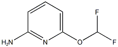 6-(difluoroMethoxy)pyridin-2-aMine CAS#: 1131007-43-6