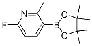 6-fluoro-2-Methyl-3-(4,4,5,5-tetraMethyl-1,3,2-dioxaborolan-2-yl)pyridine CAS#: 1310405-22-1