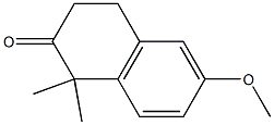 6-methoxy-1,1-dimethyl-3,4-dihydronaphthalen-2(1H)-one CAS#: 71886-83-4