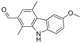 6-methoxy-1,4-dimethyl-9H-carbazole-2-carbaldehyde CAS#: 72237-82-2