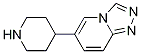 6-(piperidin-4-yl)-[1,2,4]triazolo[4,3-a]pyridine CAS#: 1137950-10-7