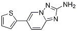 6-(thiophen-2-yl)-[1,2,4]triazolo[1,5-a]pyridin-2-amine CAS#: 1159826-12-6