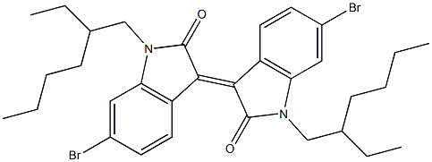 6,6'-DibroMo-N,N'-(2-ethylhexyl)-isoindigo CAS#: 1147124-23-9