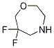 6,6-difluoro-1,4-oxazepane CAS#: 1273565-78-8