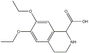 6,7-Diethoxy-1,2,3,4-tetrahydro-isoquinoline-1-carboxylic acid CAS#: 1214084-57-7