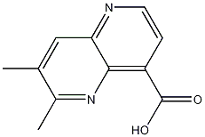 6,7-Dimethyl-1,5-naphthyridine-4-carboxylic acid CAS#: 1193106-42-1
