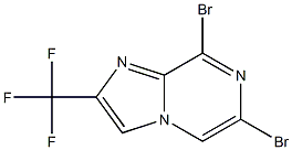 6,8-Dibromo-2-trifluoromethylimidazo[1,2-a]pyrazine CAS#: 1208082-24-9