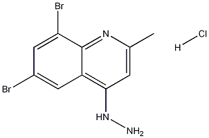 6,8-Dibromo-4-hydrazino-2-methylquinoline hydrochloride CAS#: 1170815-62-9