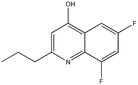 6,8-Difluoro-4-hydroxy-2-propylquinoline CAS#: 1155600-14-8