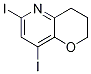 6,8-Diiodo-3,4-dihydro-2H-pyrano[3,2-b]pyridine CAS#: 1222533-94-9