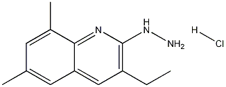 6,8-Dimethyl-3-ethyl-2-hydrazinoquinoline hydrochloride CAS#: 1170878-06-4