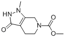 6H-PYRAZOLO[3,4-C]PYRIDINE-6-CARBOXYLIC ACID, 1,4,5,7-TETRAHYDRO-3-HYDROXY-1-METHYL-, METHYL ESTER CAS#: 71233-22-2