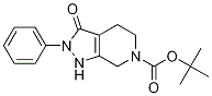 6H-Pyrazolo[3,4-c]pyridine-6-carboxylic acid, 1,2,3,4,5,7-hexahydro-3-oxo-2-phenyl-, 1,1-diMethylethyl ester CAS#: 1215230-27-5