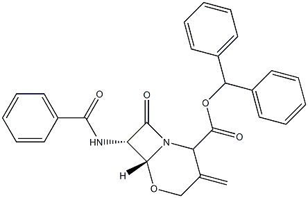 (6R,7S)-7-(BenzoylaMino)-3-Methylene-8-oxo-5-oxa-1-azabicyclo[4.2.0]octane-2-carboxylic Acid DiphenylMethyl Ester CAS#: 1187769-74-9