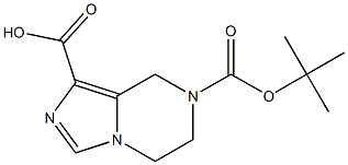 7-[(2-methylpropan-2-yl)oxycarbonyl]-6,8-dihydro-5H-imidazo[1,5-a]pyrazine-1-carboxylic acid CAS#: 1160248-16-7