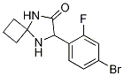7-(4-BroMo-2-fluorophenyl)-5,8-diazaspiro[3.4]octan-6-one CAS#: 1272755-81-3