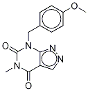 7-[(4-Methoxyphenyl)Methyl]-5-Methyl-2H-pyrazolo[3,4-d]pyriMidine-4,6(5H,7H)-dione CAS#: 1351961-59-5