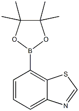 7-(4,4,5,5-tetramethyl-1,3,2-dioxaborolan-2-yl)benzo[d]thiazole CAS#: 1326714-48-0