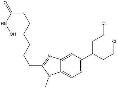 7-(5-(1,5-dichloropentan-3-yl)-1-Methyl-1H-benzo[d]iMidazol-2-yl)-N-hydroxyheptanaMide CAS#: 1236199-60-2