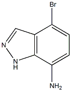 7-AMINO-4-BROMO-1H-INDAZOLE CAS#: 1190319-80-2