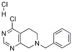 7-Benzyl-4-chloro-5,6,7,8-tetrahydropyrido[3,4-d]pyrimidinehydrochloride CAS#: 1187830-71-2