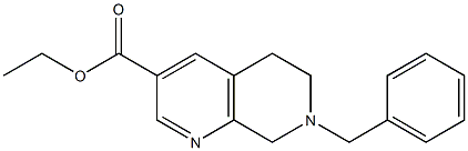 7-Benzyl-5,6,7,8-tetrahydro-[1,7]naphthyridine-3-carboxylic acid ethyl ester CAS#: 1301714-26-0