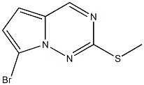 7-BroMo-2-(Methylthio)pyrrolo[1,2-f][1,2,4]triazine CAS#: 1233094-95-5