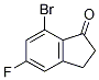 7-BroMo-5-fluoro-1-indanone CAS#: 1260016-95-2