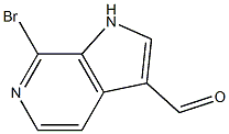 7-BroMo-6-azaindole-3-carbaldehyde CAS#: 1190317-67-9