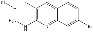 7-Bromo-2-hydrazino-3-methylquinoline hydrochloride CAS#: 1171639-07-8