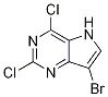 7-Bromo-2,4-dichloro-5H-pyrrolo[3,2-d]pyrimidine CAS#: 1311275-27-0