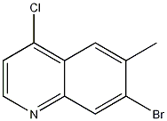 7-Bromo-4-chloro-6-methylquinoline CAS#: 1189105-59-6