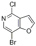 7-Bromo-4-chlorofuro[3,2-c]pyridine CAS#: 1105187-43-6