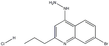 7-Bromo-4-hydrazino-2-propylquinoline hydrochloride CAS#: 1204811-58-4