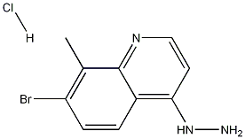 7-Bromo-4-hydrazino-8-methylquinoline hydrochloride CAS#: 1204811-40-4