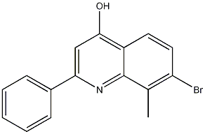 7-Bromo-8-methyl-2-phenylquinoline-4-ol CAS#: 1189106-64-6