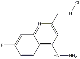 7-Fluoro-4-hydrazino-2-methylquinoline hydrochloride CAS#: 1171174-76-7