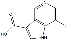 7-Fluoro-5-azaindole-3-carboxylic acid CAS#: 1190315-40-2