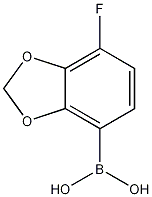 7-Fluorobenzo[d][1,3]dioxol-4-ylboronic acid CAS#: 1256345-92-2