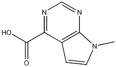 7-Methyl-7H-pyrrolo[2,3-d]pyrimidine-4-carboxylic acid CAS#: 1095822-19-7