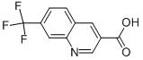 7-(TRIFLUOROMETHYL)QUINOLINE-3-CARBOXYLIC ACID CAS#: 71082-51-4