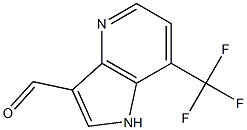 7-(TrifluoroMethyl)-4-azaindole-3-carboxaldehyde CAS#: 1190316-44-9