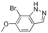 7-broMo-6-Methoxy-1H-indazole CAS#: 1374651-66-7