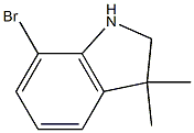 7-bromo-3,3-dimethylindoline CAS#: 1260675-93-1