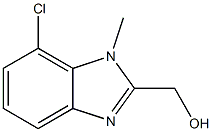 (7-chloro-1-Methyl-1H-benzo[d]iMidazol-2-yl)Methanol CAS#: 1340111-89-8