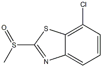 7-chloro-2-(Methylsulfinyl)benzo[d]thiazole CAS#: 1163123-64-5