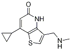 7-cyclopropyl-3-((methylamino)methyl)thieno[3,2-b]pyridin-5(4H)-one CAS#: 1251033-19-8
